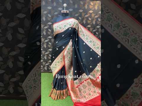 Semi Katan Banarasi Saree