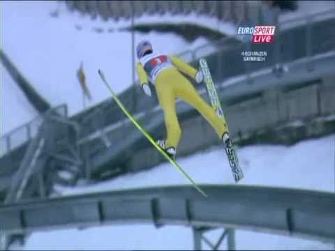 Ga. Pa. - Andreas Kofler 100.5m Very Dangerous Jump !!!.