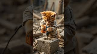 ELE DEU A VOLTA POR CIMA. #cat #shorts #gato