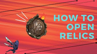 Warframe: How To Open Relics