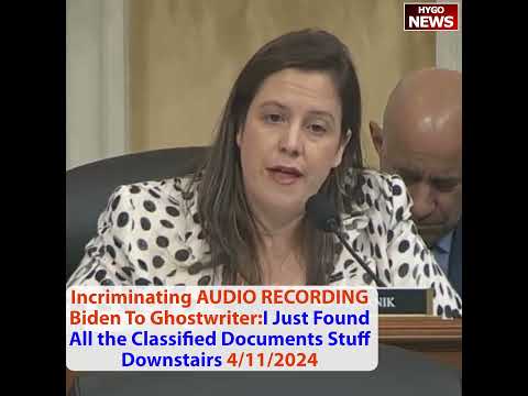 Incriminating AUDIO RECORDING of Biden Telling His Ghostwriter: I Just Found All the Classified Docs