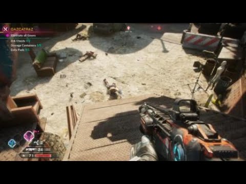 RAGE2 (gameplay clip) I blew her leg off!!!