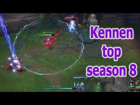 Build Kennen top season 8 with Faker