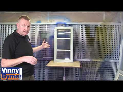 How to paint your uPVC Windows with a  Brush on uPVC Paint