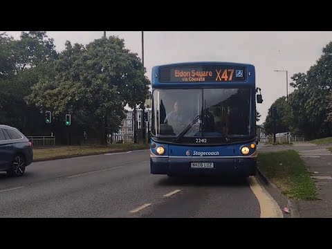 Stagecoach North East | MAN ALX300 Thrash | NK06 LUZ  22412