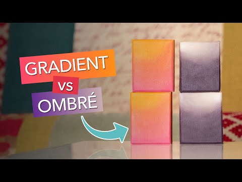 Gradient vs Ombre - what's the difference