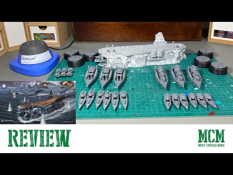 Is this the biggest 1/1200th scale ship ever? Ice Maiden Battlefleet Set Review for Dystopian Wars