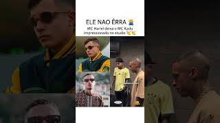 MC Hariel deixa o MC Kadu impressionado no studio com música nova 2024