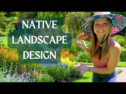 Step-by-Step Native Landscape Design and Drawing Tutorial 🌸🐝  (Low-Maintenance & Beginner Friendly)