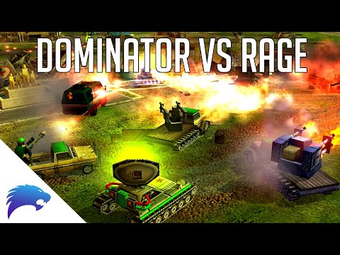 DoMiNaToR vs Rage | 1v1 Pro Games | Generals Zero Hour
