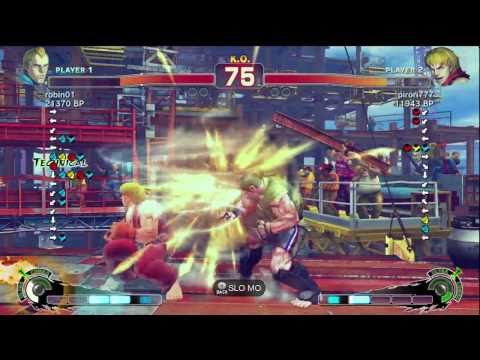 robin01 [Abel] vs pirori777 [Ken] SSF4 Japanese Online Ranked Matches - TRUE-HD