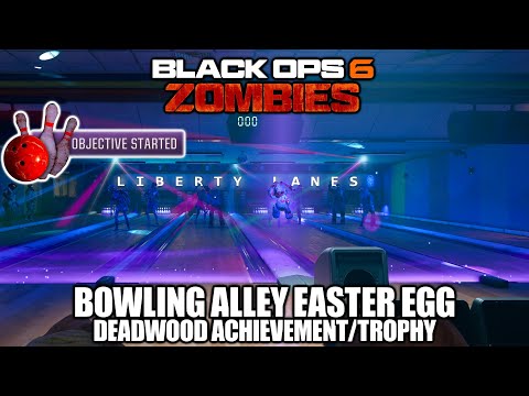 COD Black Ops 6 Zombies - Bowling Alley Easter Egg - Sporting High Score (Liberty Falls)