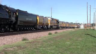preview picture of video 'UP 844 through Denison, IA'