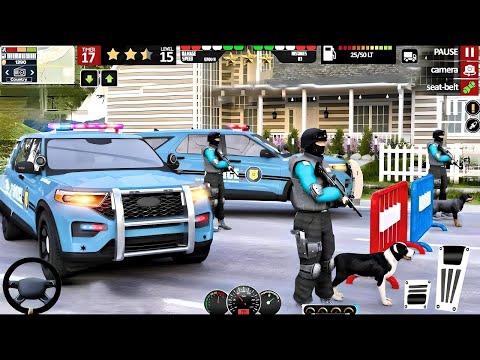Police Truck Gangster Driver 3D - Cop Car Chase Driving Simulator - Android GamePlay