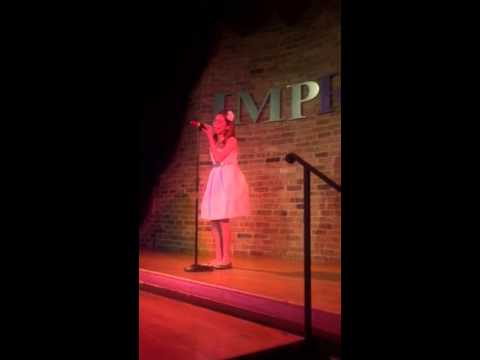 Gabriella Valdes singing I'd rather go blind