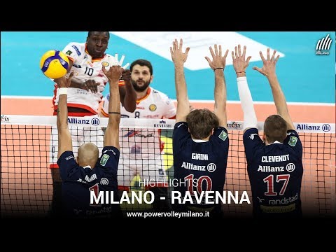 Superlega, highlights Milano - Ravenna
