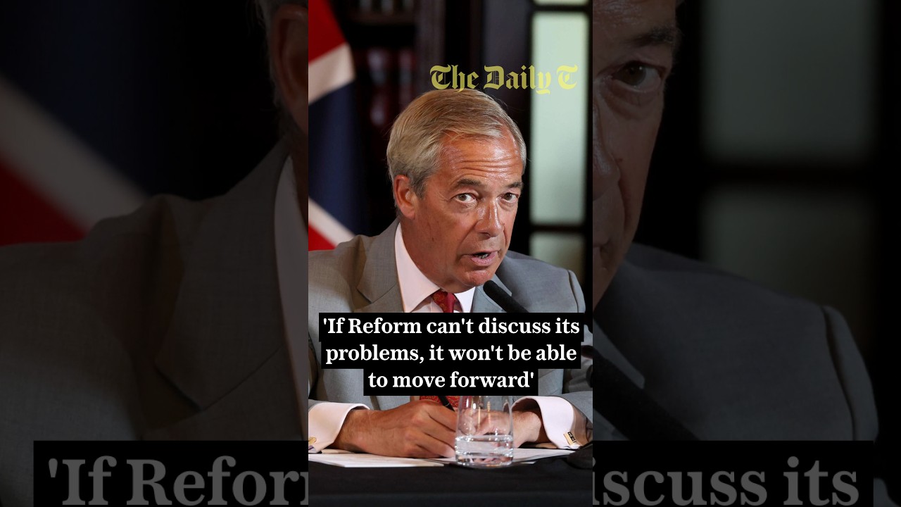 Video: Reform insider urges open internal debate to escape polling plateau