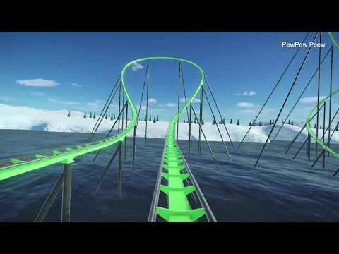 Planet Coaster: The Iceberg RollerCoaster POV