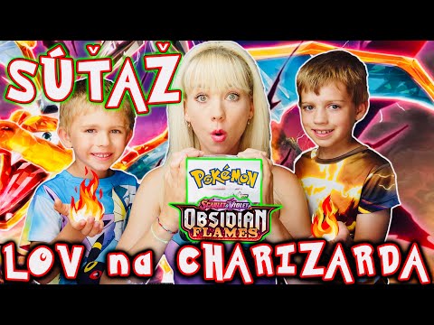Lovíme CHARIZARDA z OBSIDIAN FLAMES! SÚŤAŽ O POKÉMON BOOSTRE!