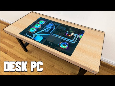 I built a gaming PC into my desk