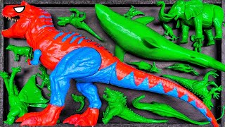 Download lagu Dinosaurus Jurassic World Dominion: T-rex, Brachiosaurus, Catnap, King Kong, Godzilla, Skibidi mp3