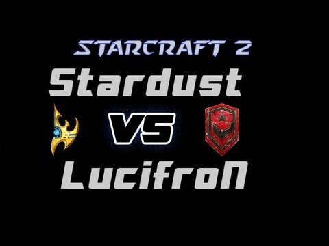 Stardust vs Lucifron PvT - StarCraft 2 Heart of the Swarm