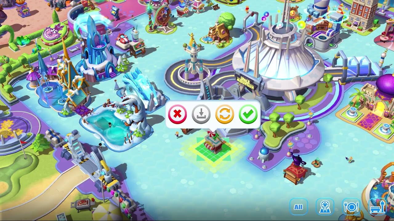 Winter in Disney Magic Kingdoms