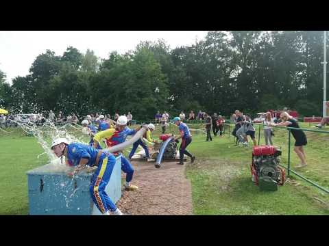 13.8.2016. Radošvce pohárová sútaž. Dhz Radimov- muži 2 pokus