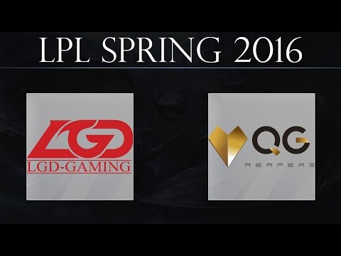 [Highlights] LGD vs QG G2 | LGD Gaming vs Qiao Gu Reapers Game 2 (15.01.2016) | LPL Spring 2016