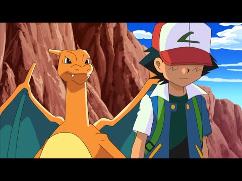 Ash Say's Goodbye To Charizard In Charicific Valley For Training [Hindi] |Pokémon  Season 16|