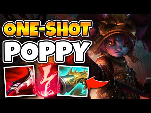 DON'T STAND NEAR A WALL OR YOU'LL GET ONE SHOT! LETHAL POPPY IS INSANE - League of Legends