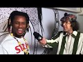 Denzel Curry getting mind blown by Nardwuar for 4 minutes and 51 seconds