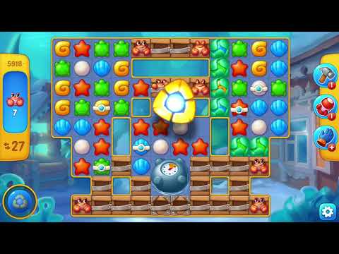 [FISHDOM Walkthrough] Level 5918 (Qua màn - Fishdom)