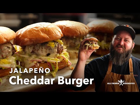 Grilled Jalapeño Cheddar Burger – Easy Step-by-Step Recipe