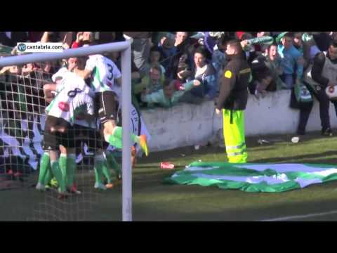 Gol de KONE (Racing)  - Racing de Santander vs R. Oviedo.
