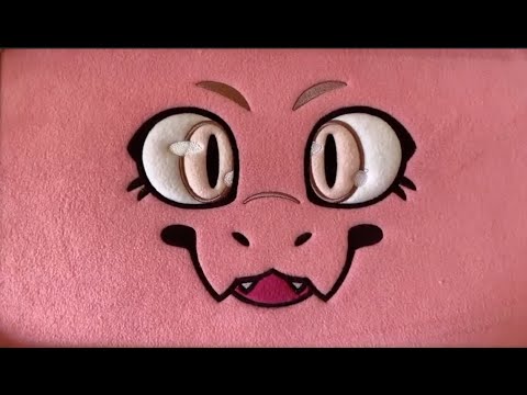 Kigurumi Embroidery Timelapse - Cupid the Love Dragon - Curlworks Custom Fursona Kigu