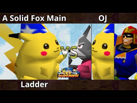 Smashtoberfest 2022 - A Solid Fox Main (Pika) Vs. OJ (Wolf,Falcon,Pika) SSB64 Smash Remix Tournament