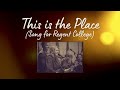 Carolyn Arends - THIS IS THE PLACE (Song for Regent College) | Official Lyric Video