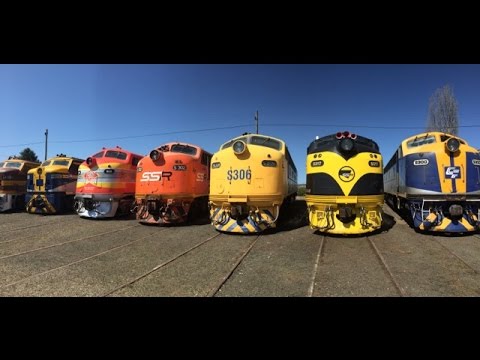 Australian Diesels - Streamliners 2016 Sound Off
