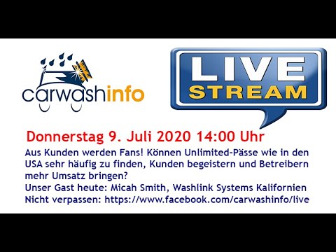 carwashinfo LIVE Folge 12