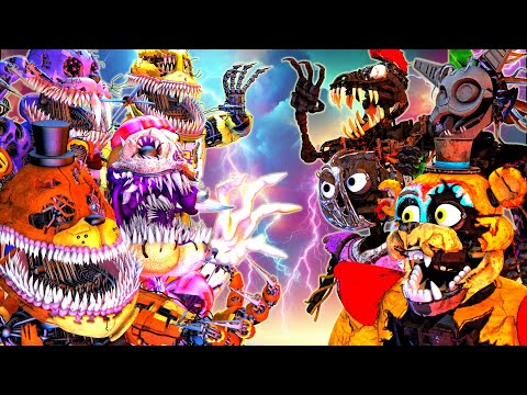 [SFM FNaF] Security Breach RUIN vs Corrupted