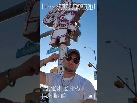 Home Slice Pizza (South Congress) Melhor pizza de Austin, Texas?Pizza Siciliana ou Pizza Margarita?