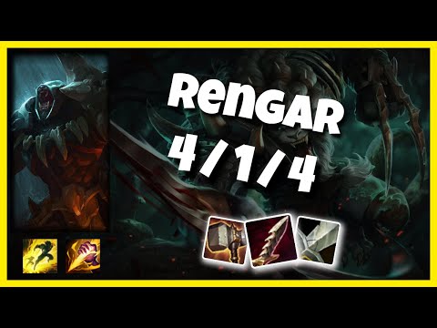 Rengar Jungle S11 10.25 Challenger Replay (4/1/4) - EU