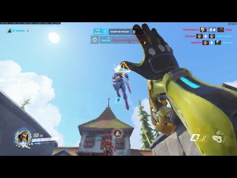 Overwatch Tracer God Kabaji Showing His Sick Tracking & Pulse Bomb Skills