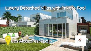 Luxury Detached Villas with Private Pool in Los Alcázares, Costa Blanca, Spain
