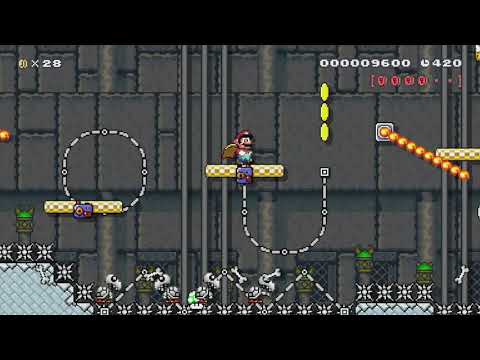 Introduction Tower by Geo - Super Mario Maker - No Commentary 1br