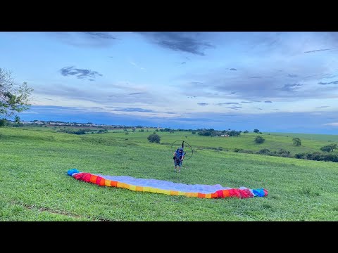 Decolagem Voo 258 de Paramotor IKE Costa - 30/12/22 - Olímpia
