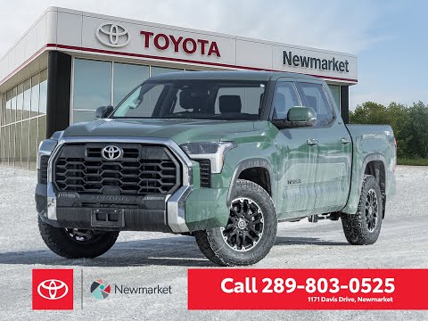 2022 Toyota Tundra TRD OFFROAD in Green for sale at Newmarket Toyota in Newmarket, ON
