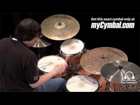 Istanbul Agop 22" Custom Series Turk Flat Ride Cymbal (TFR22-1012613T)
