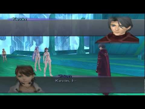 Xenosaga III HD Cutscene 325 - Kevin's Kindness (Underground Ruins) - ENGLISH - SWIMSUIT MODE